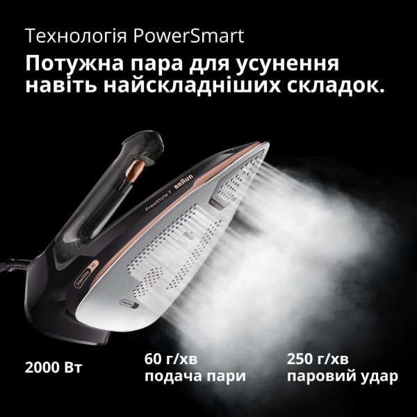 Фото - Утюг с парогенератором Braun FI 7276 BK